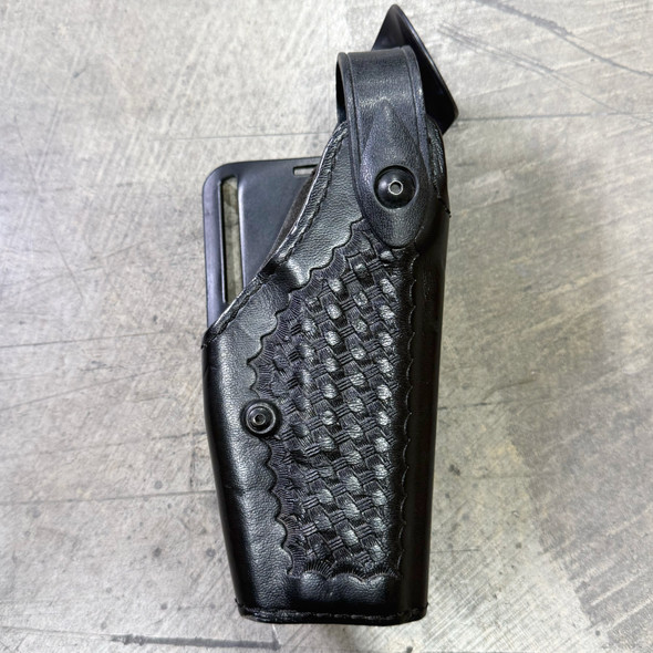 Safariland 6280-83 Glock 17/22 Mid-Ride Level II Retention Duty Holster, Police Trade