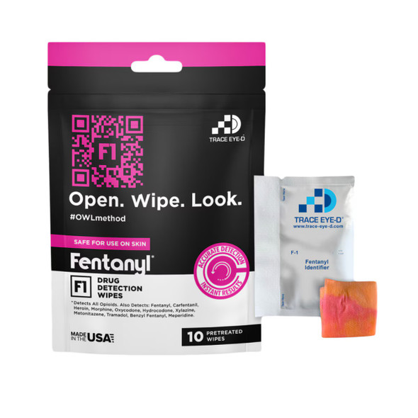 Trace Eye-D Fentanyl Drug Detection Wipes