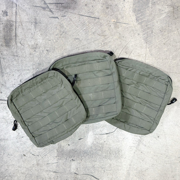 Lot of 3 pcs, Protech Tactical Law Enforcement MOLLE Utility Pouch, Police Trade