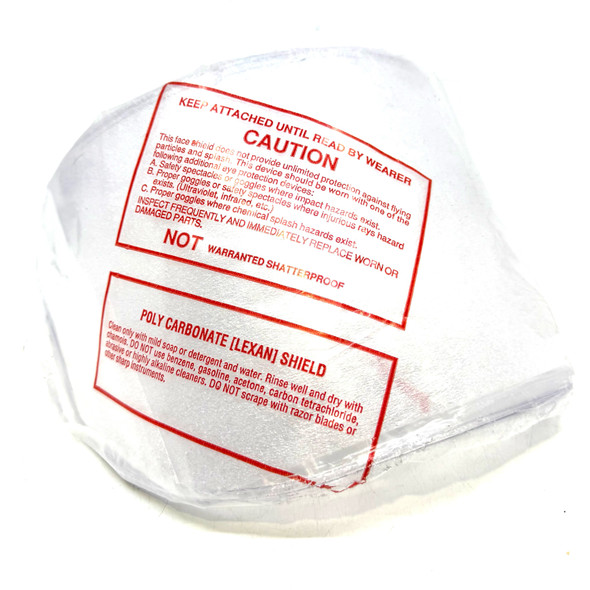 Law Enforcement Poly Carbonate (Lexan) Riot Face Shield, Never Issued, Police Trade