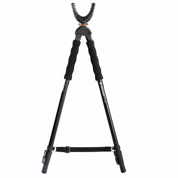 VANGUARD QUEST B62 Shooting Bi-Pod Adjustable 27"-62" Support w/360° Swivel Yoke