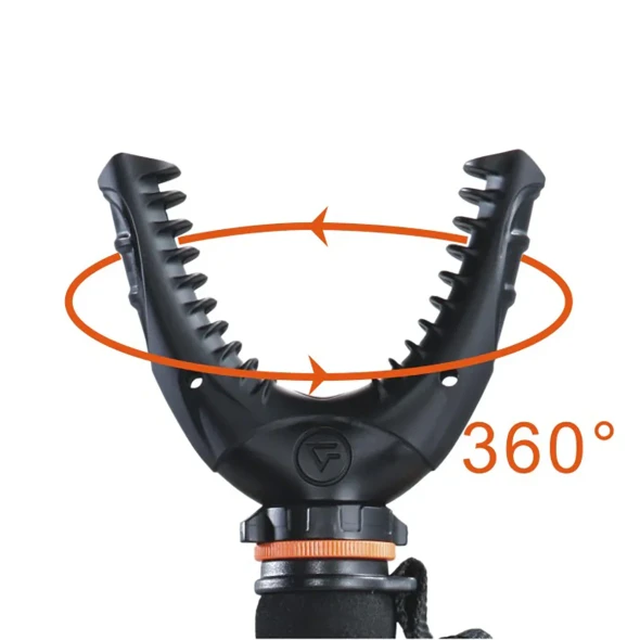 VANGUARD QUEST M49 Shooting Stick Lightweight Monopod Gun Rest Adjustable 49" w/360° Swivel Yoke