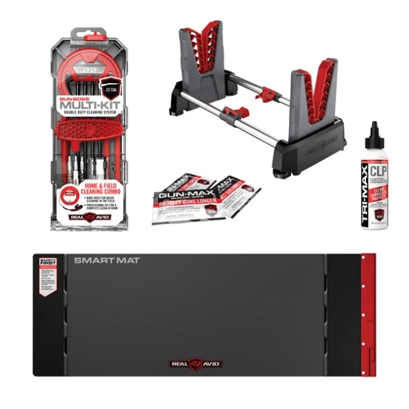 Real Avid Gun Boss Multi-Kit .22 cal Rifle Cleaning Pack