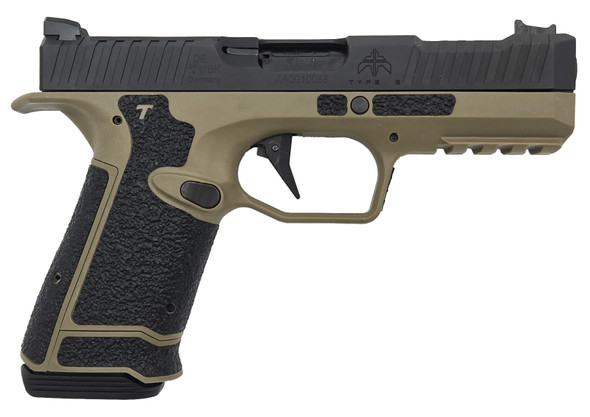 Archon Type-B 9mm Pistol, RMR Cut, Black Slide, FDE Frame