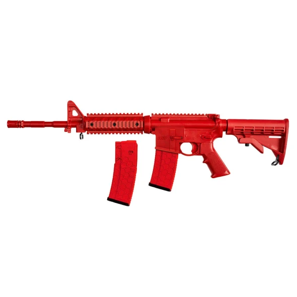 ASP M4 Flat Top Sliding Stock Training Rifle with 2 Magazines