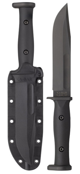 Ka-Bar Slabby 6.86" Fixed Blade Black Knife