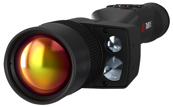 ATN TIWST5650LRF Thor 5 640 LRF Thermal Rifle Scope, Black Anodized 4-32x Smart Mil Dot Reticle, Zoom, 640x480, 60 fps Resolution