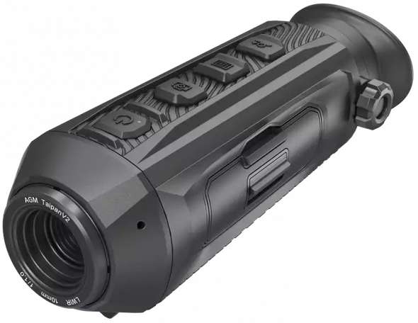 AGM Global Vision TAIP15-256-2 Taipan V2 Thermal Monocular Black 2x/4x/9x/17.50x 256x192, 50 Hz Resolution