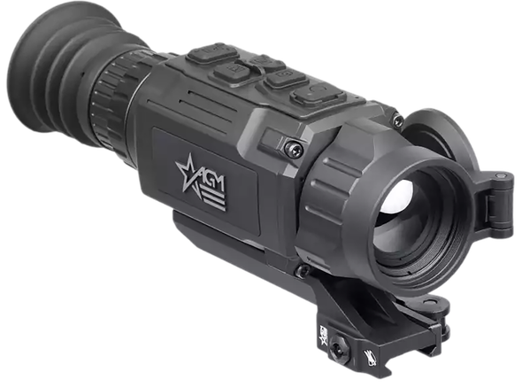 AGM Global Vision 314205550205R361 Rattler V2 35-640 Thermal Black 2-16x 35mm Multi Reticle, Digital 1x/2x/4x/8x Zoom 640x512, 50 Hz Resolution