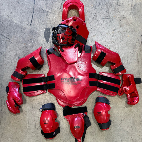 RedMan Training Gear 11-Piece Protective Training Suit Set, Incomplete, Police Trade