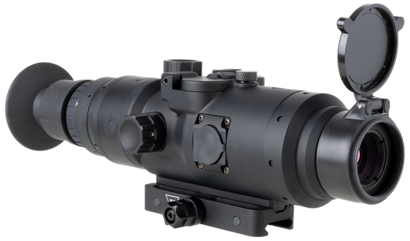 Trijicon EO HUNTER243 IR-Hunter 24-3 Thermal Matte Black 1.2-9.6x 24mm Multi Reticle 1x-8x Zoom, 640x480, 12 Microns, 60Hz Resolution