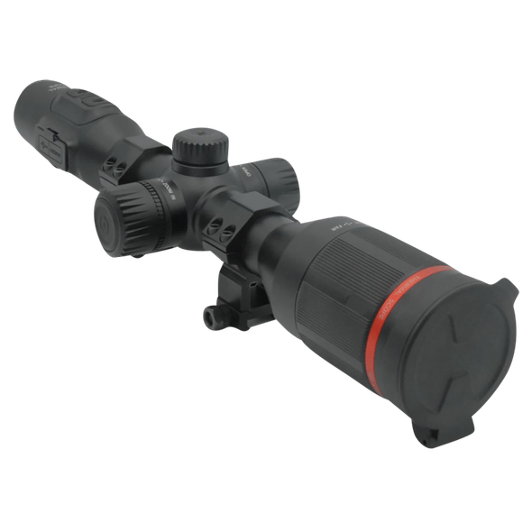 X-Vision 203202 TS300 Thermal Scope with Rings, Black, 2-16x35mm, Multi Reticle/Color 1024x768 OLED, 3,100 yds Detection Range, 640x480 Thermal Sensor, Photo/Video/PiP