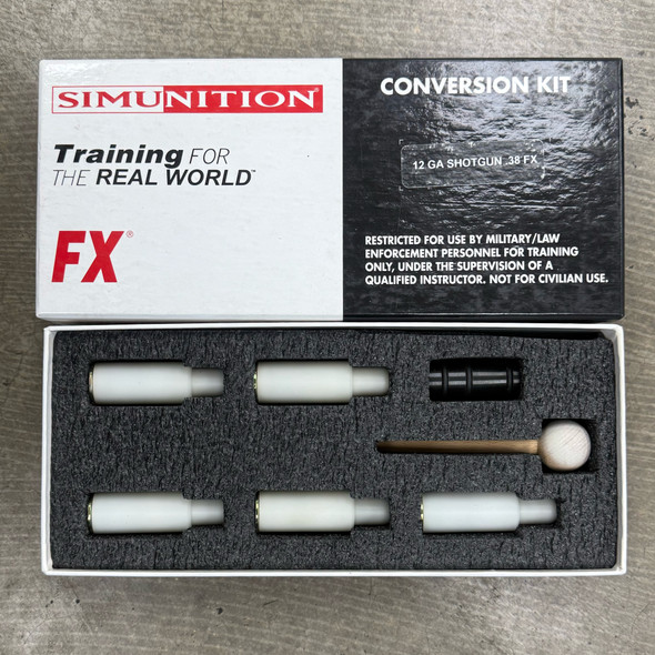 Simunition 5302910 FX 12 Gauge Shotgun .38 FX Conversion Kit, Police Trade