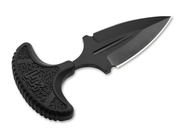HK FX02 2.48" Black Fixed Blade Knife