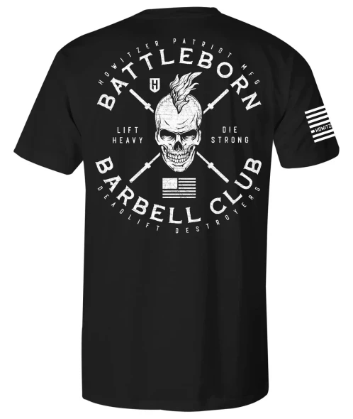 Howitzer CV9054 Battleborn Club Black Tee Shirt