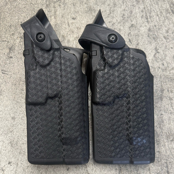 Safariland 7360-4502 Right-Hand Level III Duty Holster for SIG P320 Full Size w/ Weapon Light, Police Trade