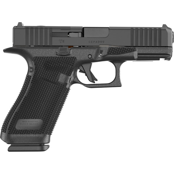 Glock U64550203 45 Gen 6 9mm 4.02" Optics-Ready Pistol, 17-Round, 3 Mags