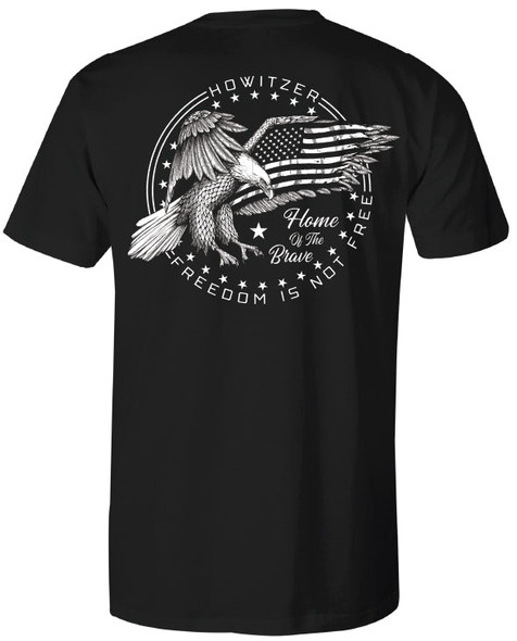 Howitzer CV9809B Home Of The Brave Black Shirt