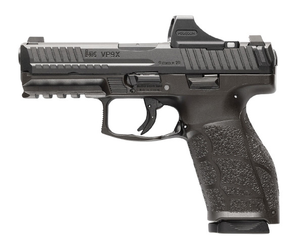 HK 81001388 VP9A1 X 9mm 4.09" Optics-Ready Pistol w/Holosun SCS, CA Compliant, 10-Round