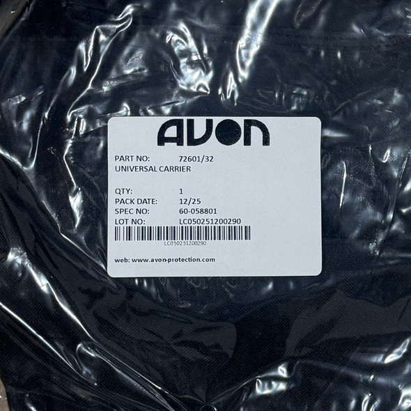 Avon 72601-32 Universal Respirator Gas Mask Carrier, Never Issued, Police Trade