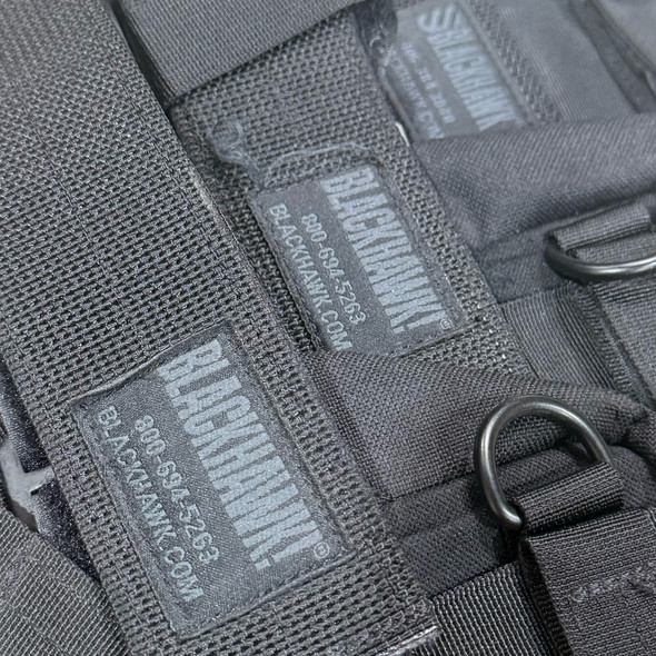Blackhawk Law Enforcement Gas Mask Drop-Leg Carrier Pouch, Black, Police Trade