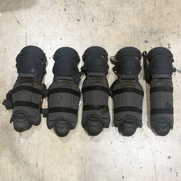 Law Enforcement Riot Control Padded Leg Guards w/ Knee & Shin Protection, Police Trade