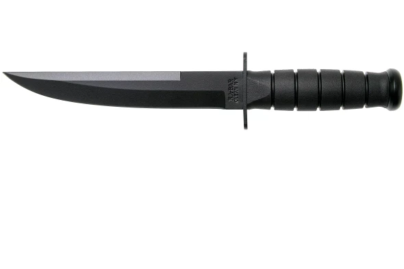 Ka-Bar Modified Tanto 8" Black Hard Shealth Straight Edge Knife