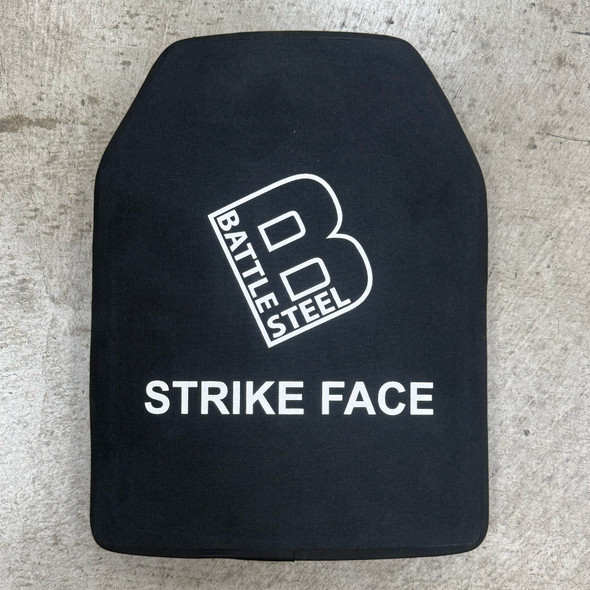 Battle Steel 11x14 Hard Ballistic Armor Plate, Single Plate, Police Trade