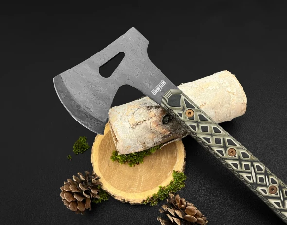 Dawson Bonfire Rainstorm Arid Camo G10 3.125" Knife