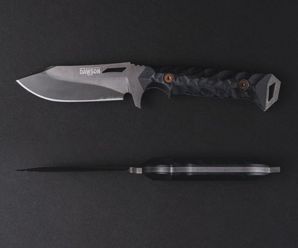 Dawson Shepherd Hamon Black G10 3.875" Knife