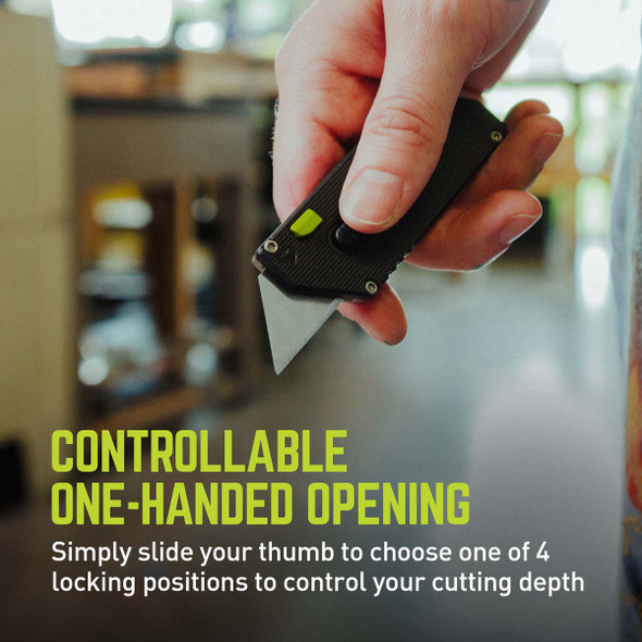 True Clast Keychain EDC Utility Black Pocket Knife