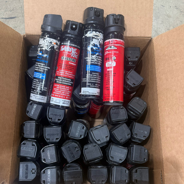 Police Pepper Spray 5/Pack, Police Trade, Expired