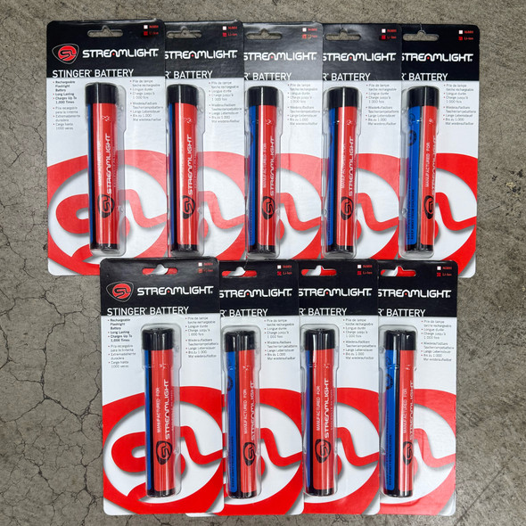 Streamlight 75176 Stinger Li-Ion Rechargeable Battery, Never Issued, Police Trade