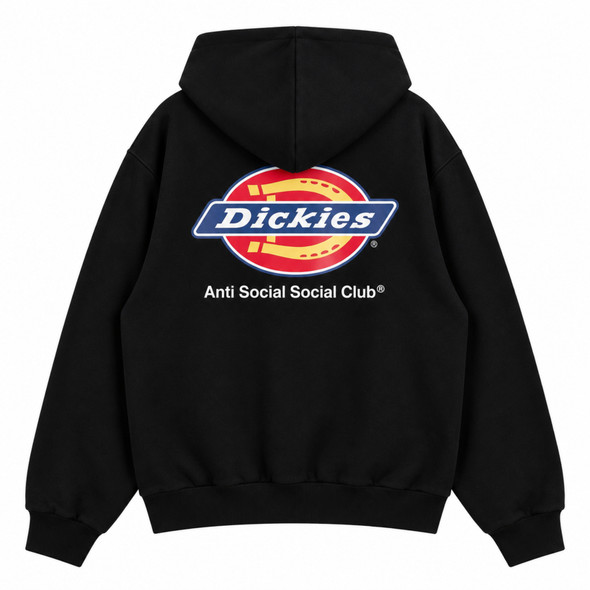 Dickies x Anti Social Social Club Logo Hoodie, Black