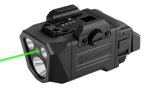 Olight PL X GL Dual-Beam Rechargeable Weaponlight with Green Aiming Laser