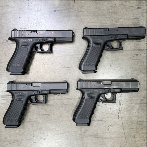 Glock 17 Gen4 9mm Pistol w/ 17-Round Magazine, Police Trade