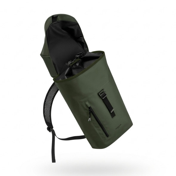 Gaston Luga Lightweight DuoSeal Flap Backpack 14", Olive