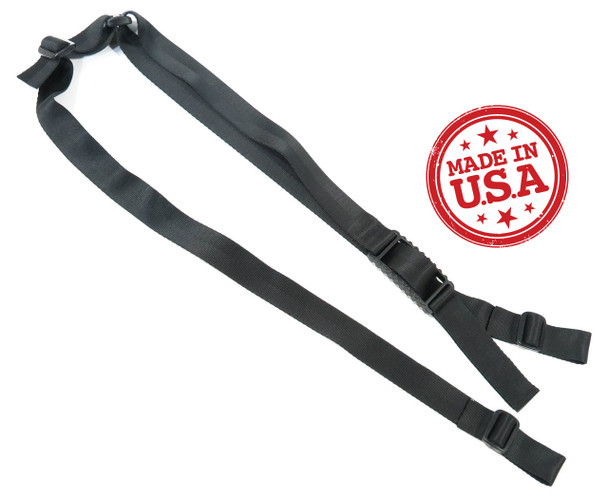 KZ Quick Adjust Slings Low-Profile Smooth Webbing w/Pull Tab