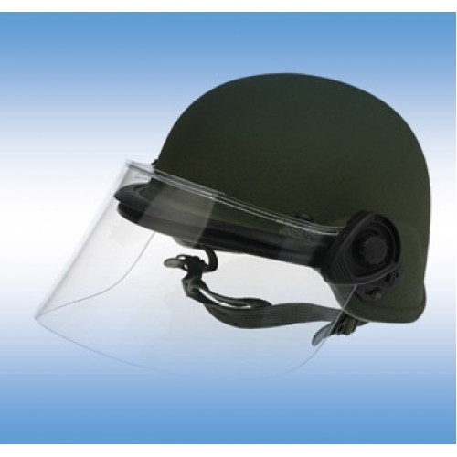 Paulson DK5-H.150HM Military Police Riot Face Shield .150 Thick On