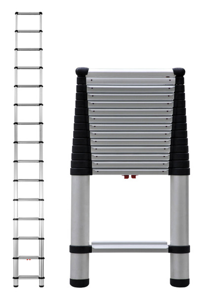 Telesteps 1800EP Heavy Duty Wide Step Telescoping Ladders