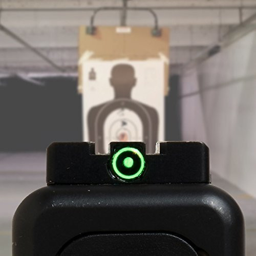 Meprolight FT Bullseye Fiber Optic / Tritium Reflex Pistol Sight