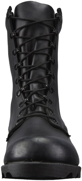 altama black leather combat boots