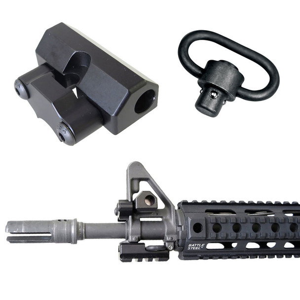 BattleSteel® AR15/M4 Sight Tower QD Sling Mounts