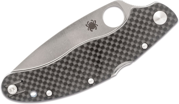 Spyderco C144CFPE Caly 3.5 Carbon Fiber Folding Knife 3.5" Plain Edge