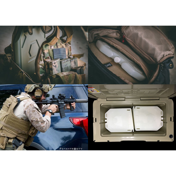 Qore Performance IcePlate Compact Hydration System