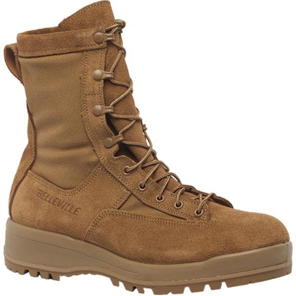 Belleville C790 ST 8" Waterproof Steel Toe Flight & Combat Coyote Boots