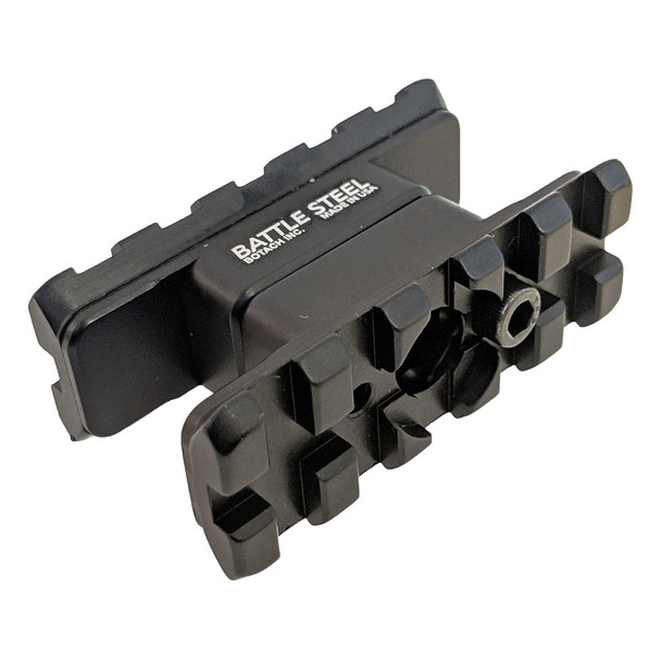 Battle Steel AR15/M4 Dual Rail Front Sight Accessory / Sling Mount