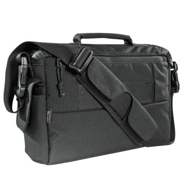 Smaller version of our Larger TT Tac Case. This is a functional civilian-look shoulder bag that is also suitable for security forces. A product in Tasmanian Tiger's civilian series. Beneath the lid is a concealed MOLLE strip for equipment. Also fitted with a removable organizer bag.

