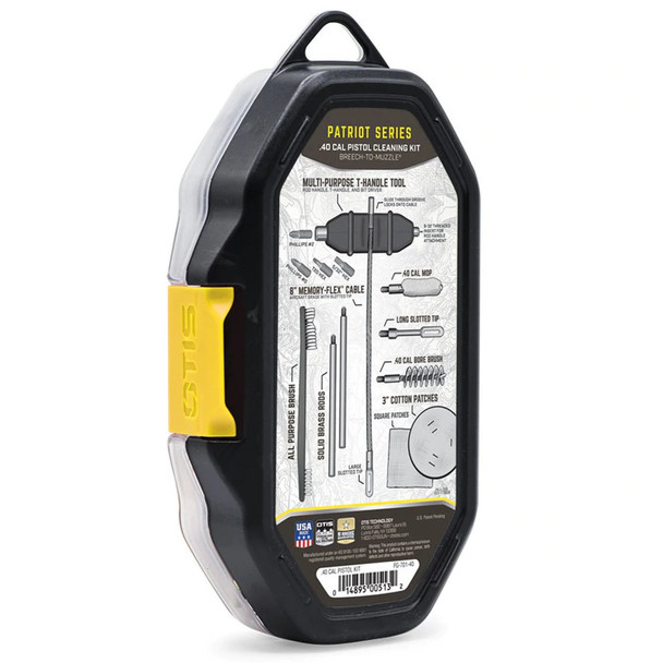 Otis Patriot Series Cleaning Kits for Pistols .40 Caliber
