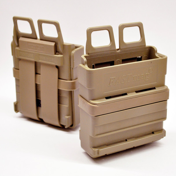 ITW FastMag GEN3 Molle PALS 7.62mm Magazine Holders Tan